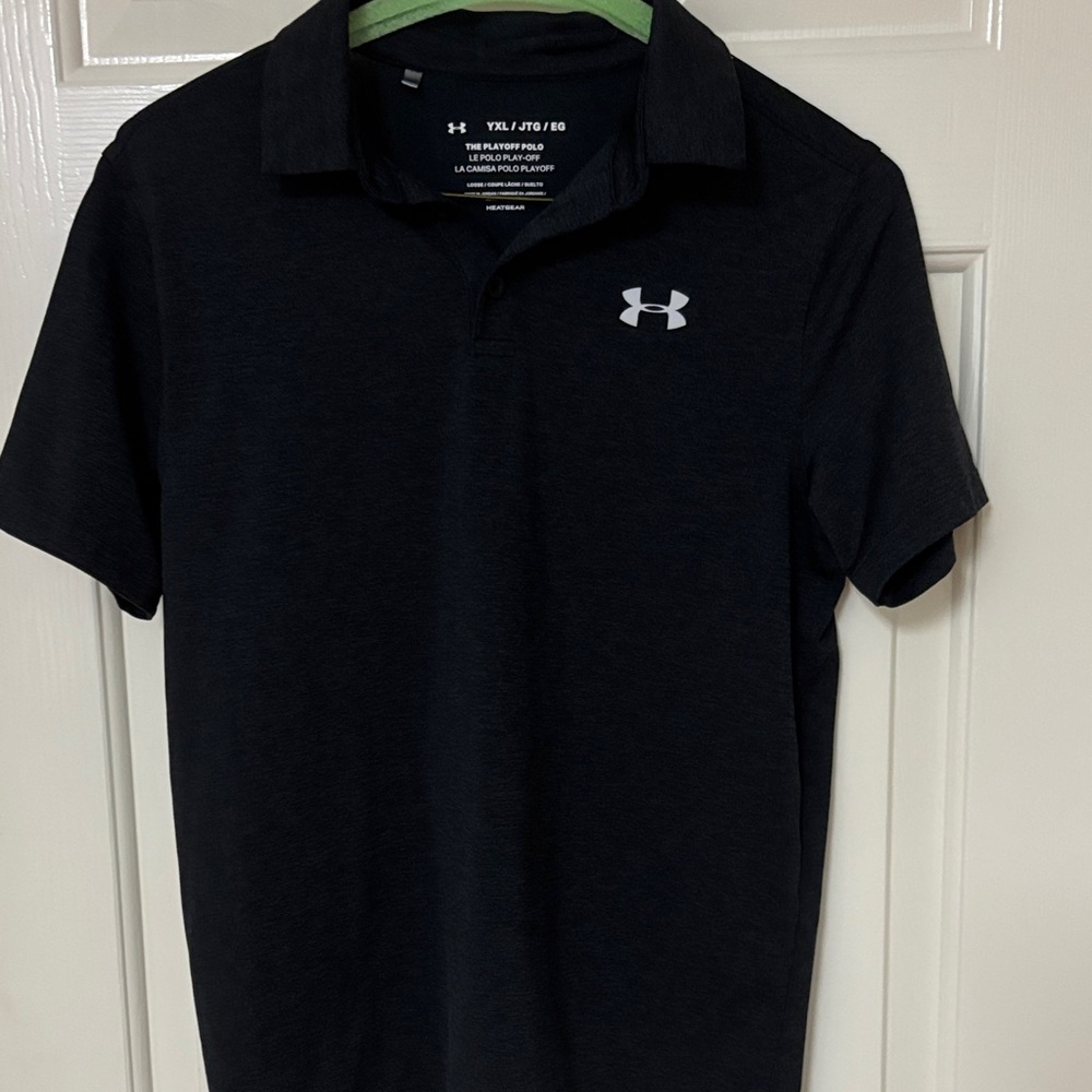 Under Armour Men's Polo Shirt in Black